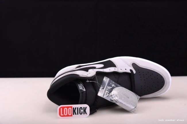 Reps LUCY Black Light Smoke White High Retro 555088-035 Air Jordan Grey 1 0806